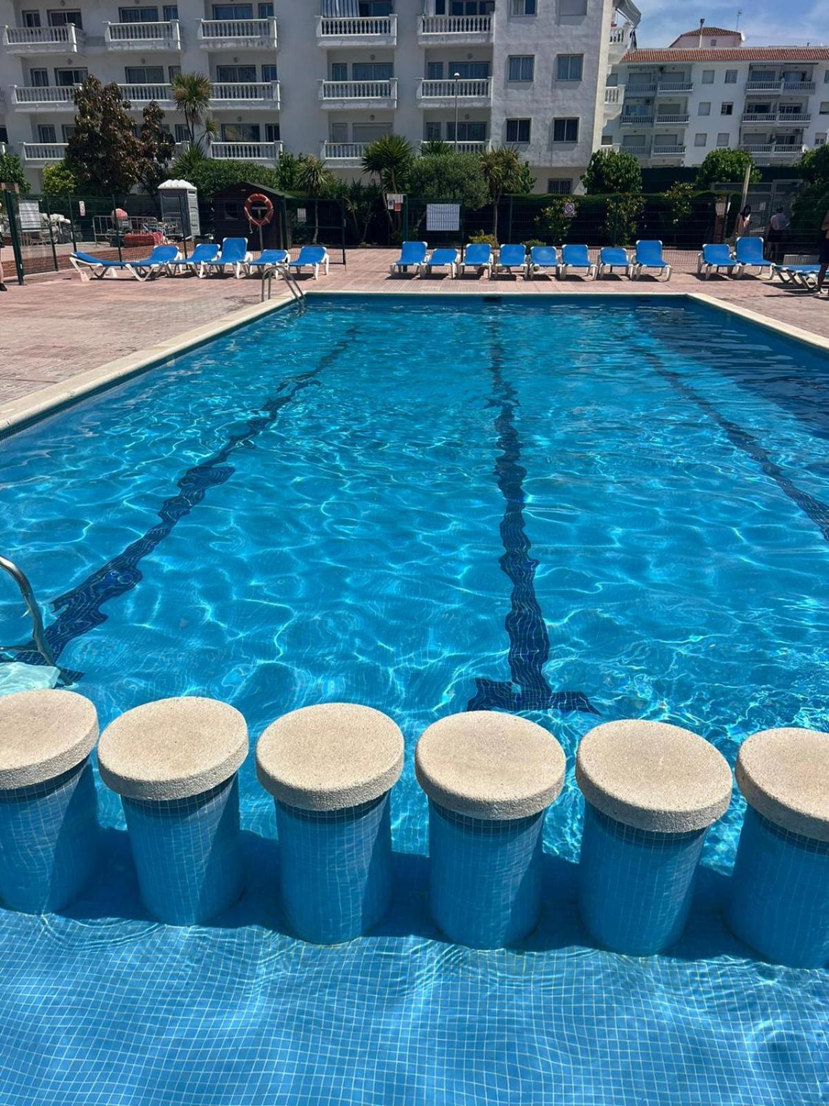 Apcostas Els Pins Lotus Apartment Blanes Bagian luar foto
